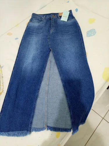 Saia longa jeans