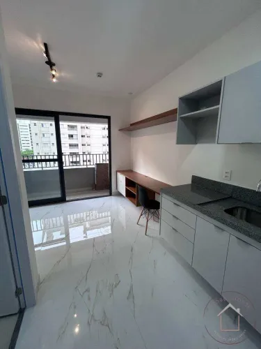 Studio para alugar em São Paulo, Vila Cordeiro, com 1 quarto, 25m²