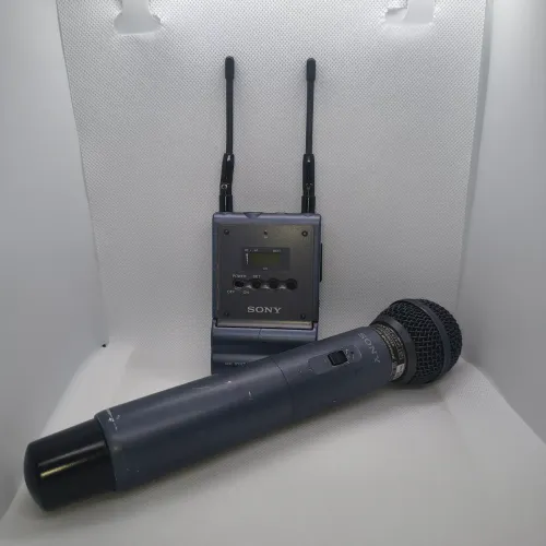 Microfone De Mão Sem Fio Sony UTX-H1 + Receptor portátil Sony URX-P1