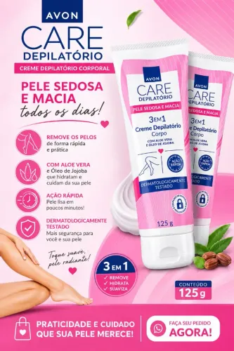 Creme Depilatorio avon 