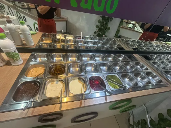 Pista fria para sorveteria