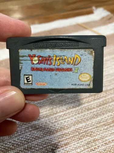 Jogo Yoshi Island Super Mario Advance 3 Game Boy Advance GBA