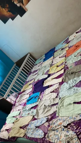 34 calças de menino bebê recém nascido troco por algo do meu interesse 