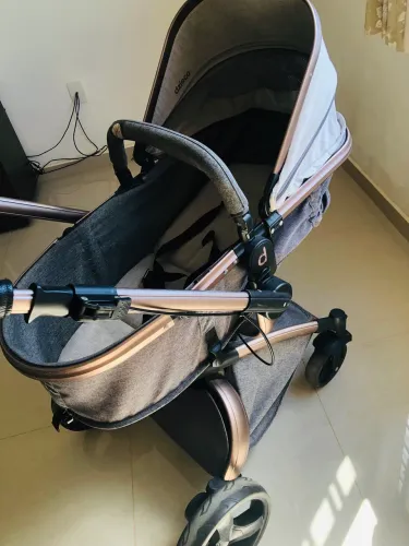 CARRINHO DZIECO 360 + BEBÊ CONFORTO + BASE PARA CARRO