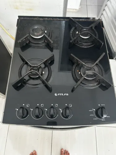 Fogão mesa de vidro elétrico