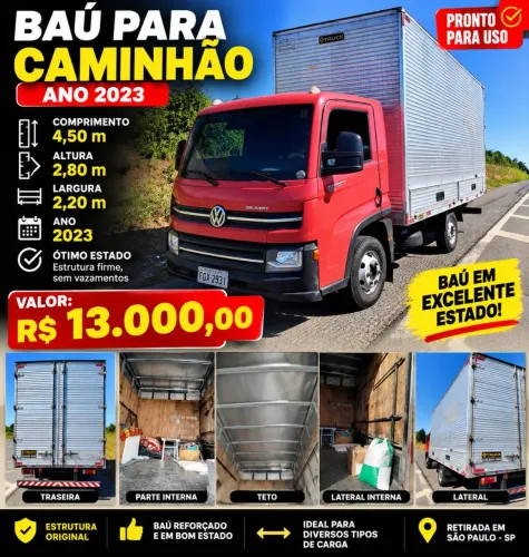 Bau pra caminhão