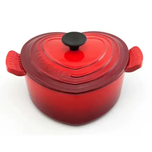 Panela Coração Vermelha Le Creuset