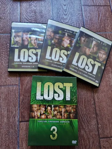 DVDs Série LOST. 3 Temporada, completo e original