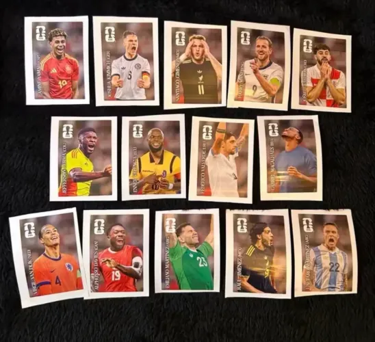 Figurinhas da copa coca cola (envio)