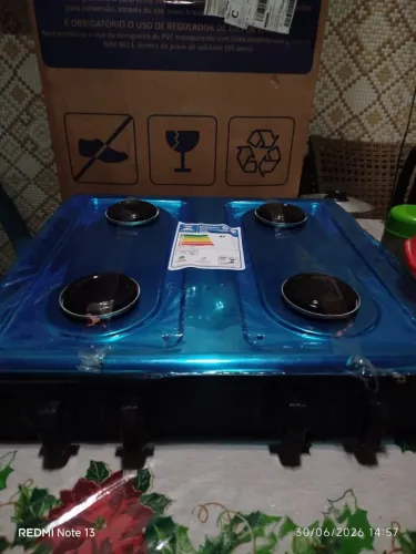Fogão a gás de mesa