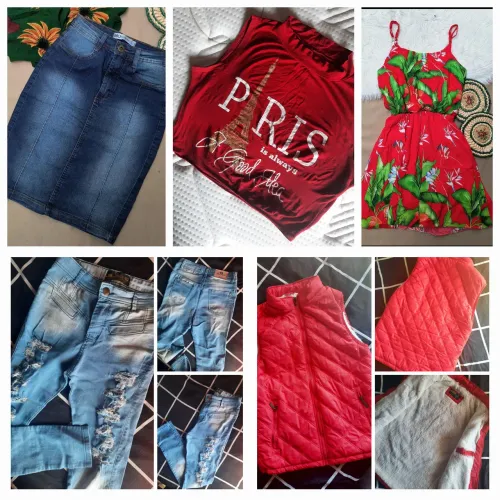 Lote roupas