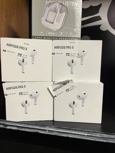 AirPods Pro 3 novo lacrado 