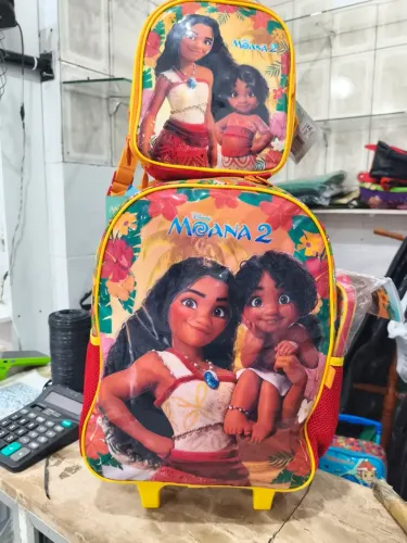 Mochila de Carrinho Moana Xeryus Nova Infantil
