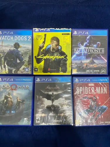 Jogos para ps4 venda ou troca 