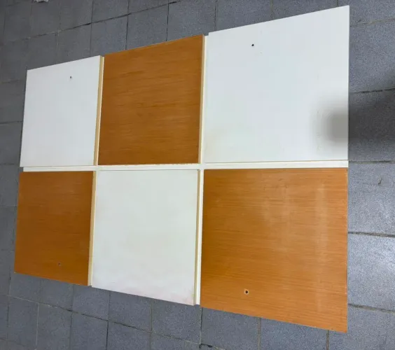 Painel para cama de casal em MDF