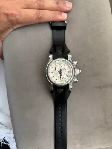  Oakley Holeshot 6-Hand White Dial