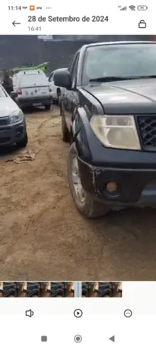 Sucata de frontier p retirar pecas