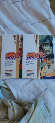 Mangá de Naruto volume. 49 e 50