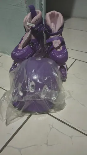 Patins on-line ajustável infantil  