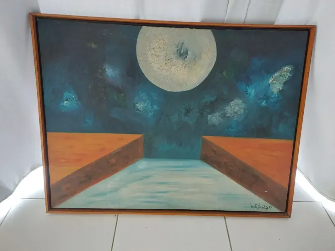QUADRO A ÓLEO DE PAULO BRENNAND 97
