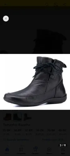 Bota MR gutt comfort de couro
