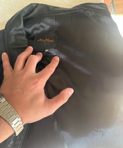 Jaqueta de couro
