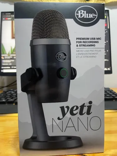 Microfone Blue Yeti Nano