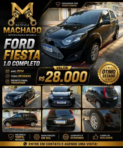 Ford Fiesta S 1.0 8V Flex 5P 2014