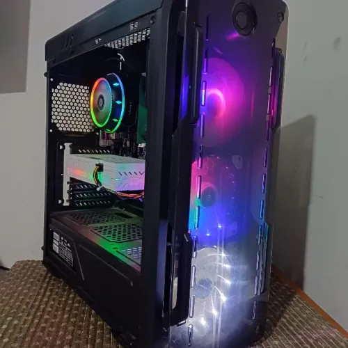 PC Gamer i5, RX 580 8Gb, 240Gb de Ssd com garantia e jogos a sua escolha.