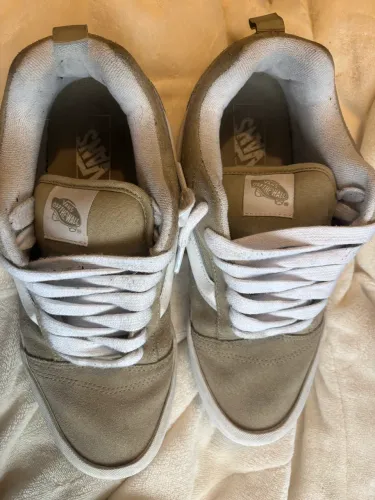 vans knu skool bege tamanho 41