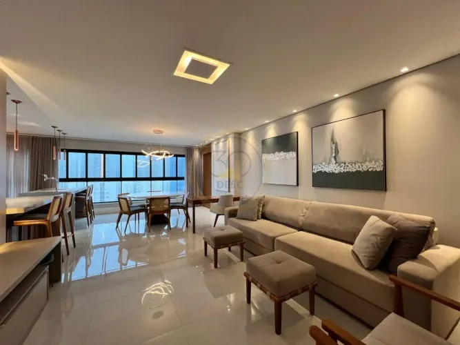 Apartamento mobiliado com 3 suítes para locação anual em Balneário Camboriú