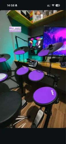Bateria Eletrônica Waldman Virtual Mesh Vm-9