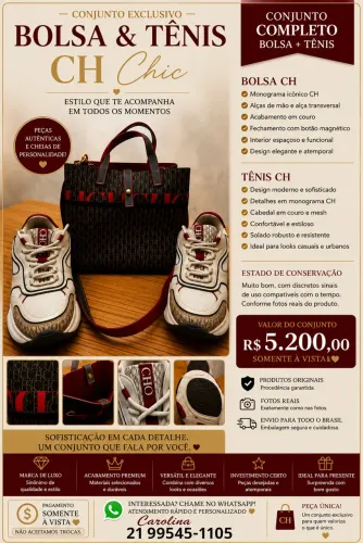 Bolsa de Luxo - Carolina Herrera