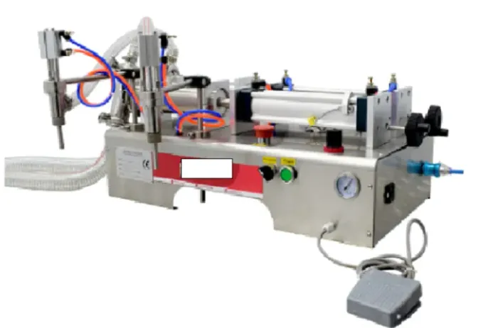 envasadora Pneumática semi automatica de 02 bicos 100 a 1000ml