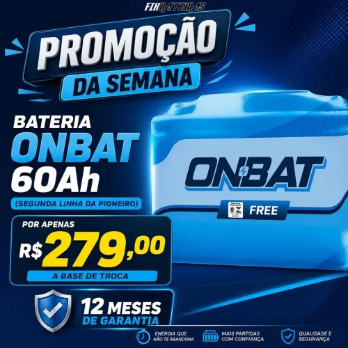 Bateria 60 ah 
