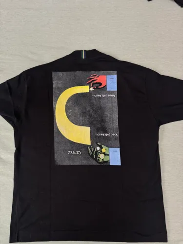 camiseta class econômia circular preta