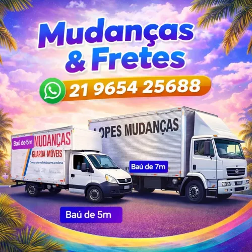 Fretes e Mudanças Residenciais e Comerciais | Local e Interestadual peça seu orçamento 