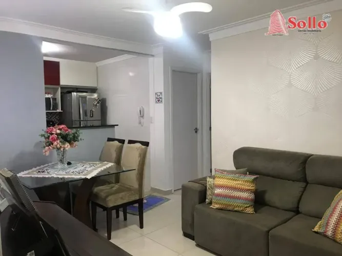 CONDOMÍNIO SANTA CLARA Apartamento com 2 dormitórios à venda, 44 m² por R$ 220.000 - Vila 