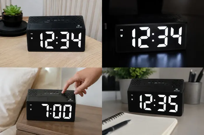 Relógio Despertador Digital LED