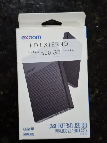 HD EXTERNO 500 GB  USB 3.0