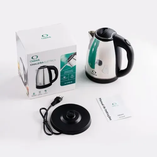 Chaleira Elétrica Onistek Inox 1,8 Litros (220v)