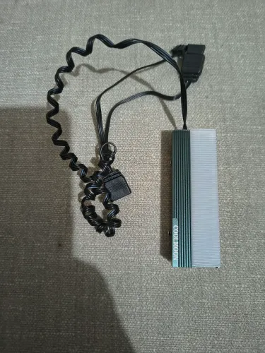 Led Argb dicipador de calor para hd SSD M.2 você quem escolhe a cor dos leds