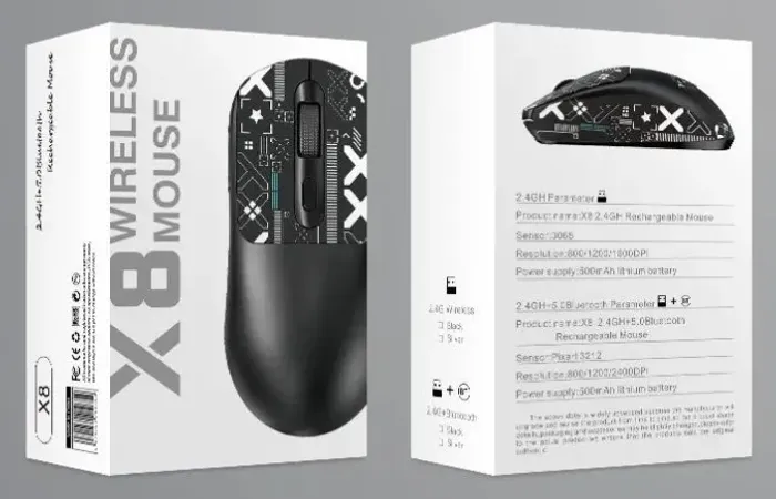 X8 WIRELESS MOUSE