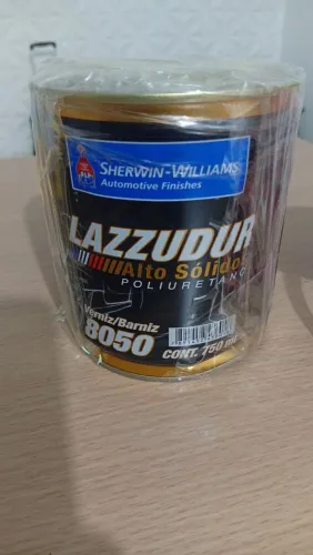 Verniz Automotivo Lazzudur PU Alto Sólidos 8050 da Sherwin-Williams.