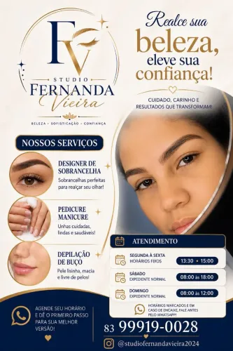 Studio Fernanda Vieira- Designer sobrancelha