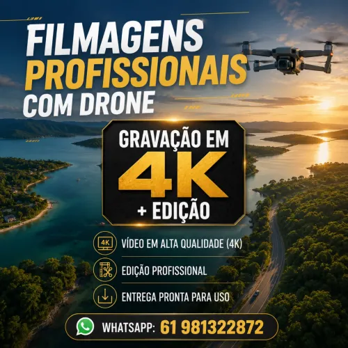 Filmagens Profissional com Drones
