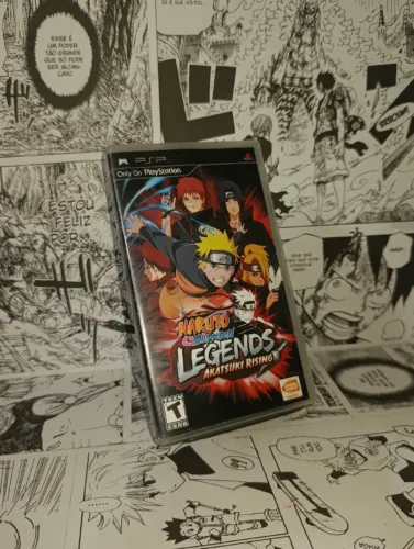 Jogo Naruto Shippuden Legends Akatsuki Rising Para PSP Original UMD