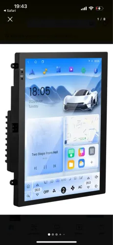 Multimídia Tesla 9.7 Android 64GB 2GB RAM Quad Core CarPlay