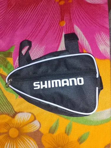 Bolsa Shimano para bicicleta cor preta 