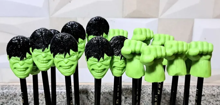 Lembrancinha de aniversário do Hulk